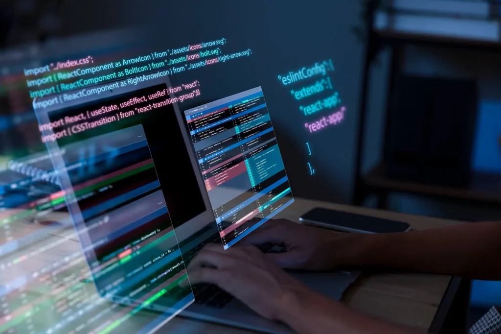 Website Development Company In Ghana: 7 Proven Questions 1 Developer Working At A Website Development Company In Ghana