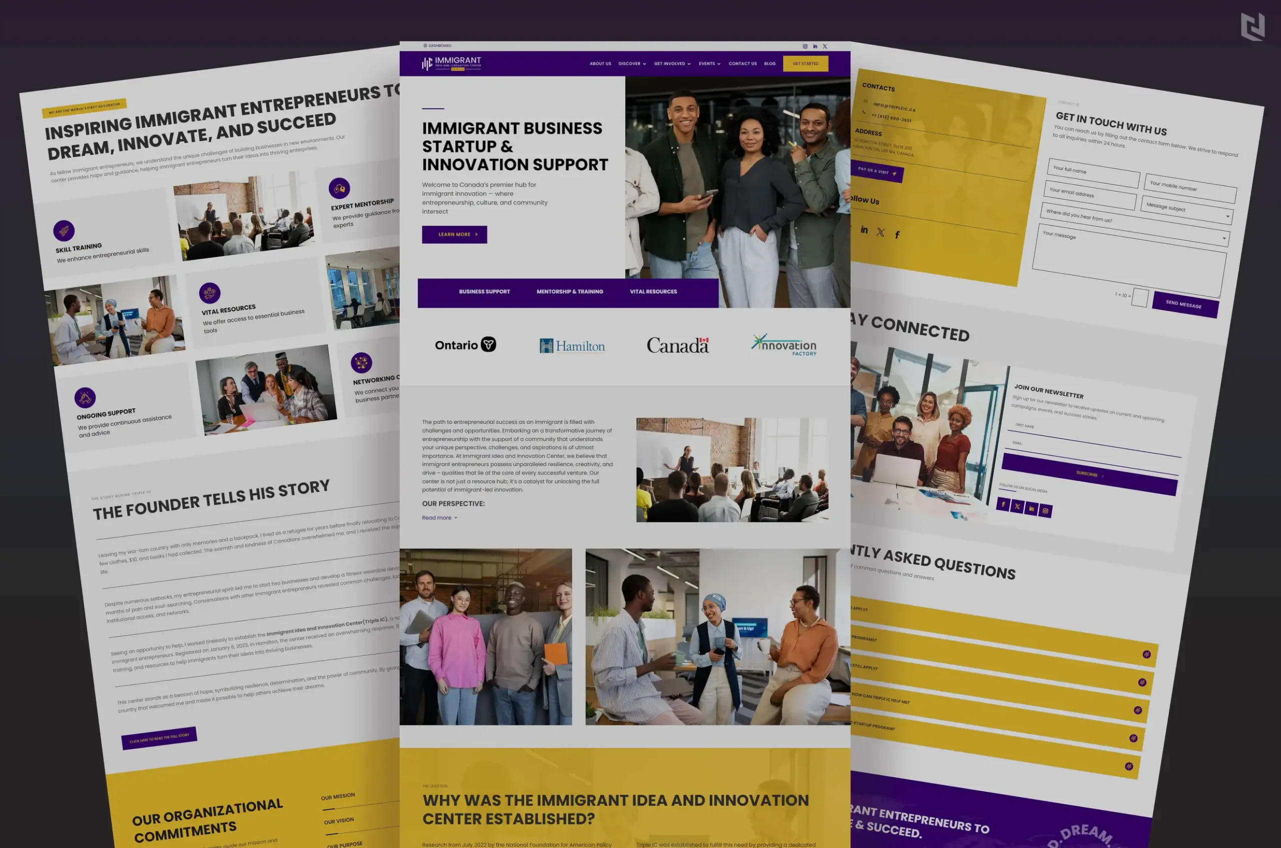 Web Design And Development 43 Triple Ic Ebsite Convert.io 1 Scaled