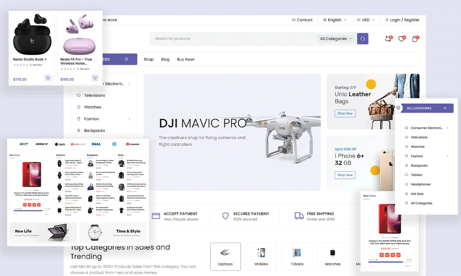 Web Design And Development 40 Guma Eccomerce Shop 1