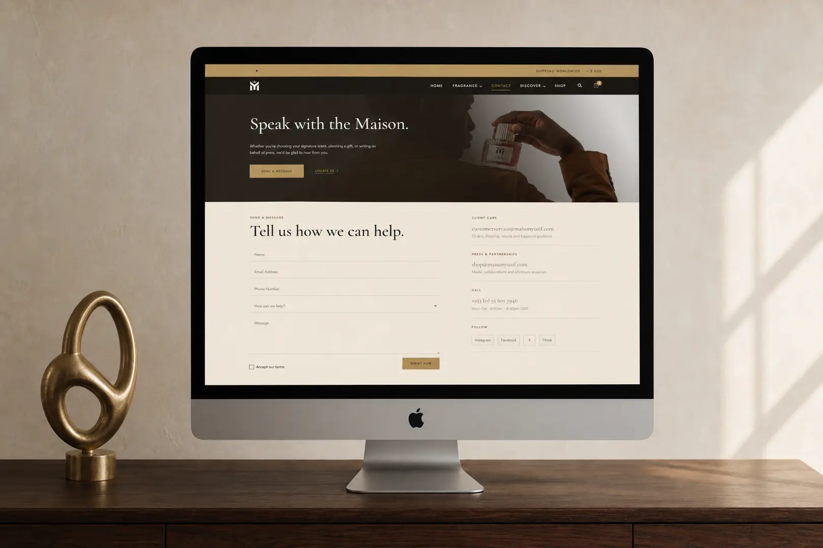 Maison Yusif project work