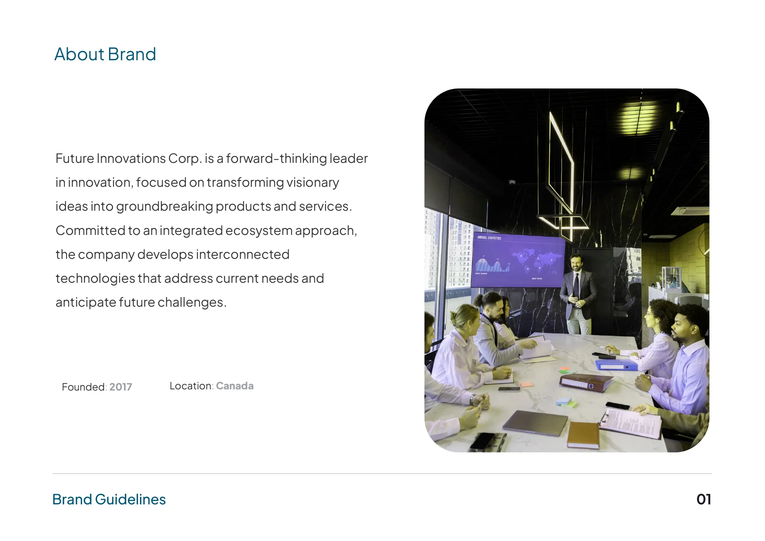 Future Innovations Corp. project work